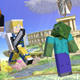 steve alex zombie and enderman from minecraft in super smash bros ultimate